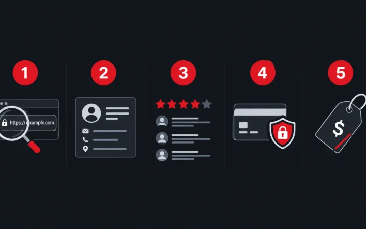 How to Tell If a Website Is Fake: 5 Easy Checks Before You Buy
