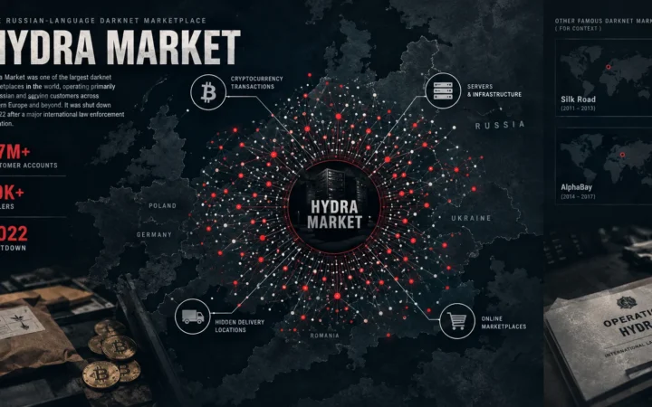 Hydra Market Dark Web: The Rise and Fall of a Giant